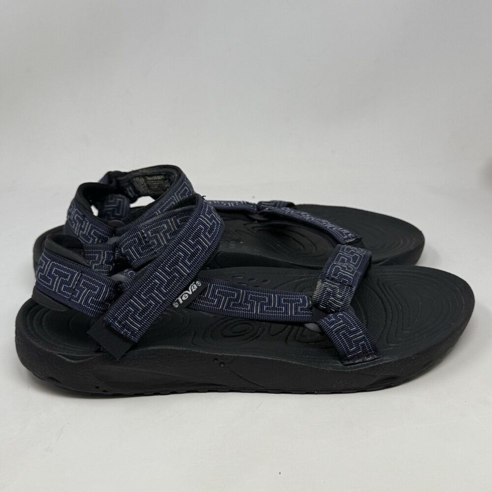 Teva Hurricane XLT2 Sandals Mens 12 Blue Adjustable Strap Rugged Walking Sport